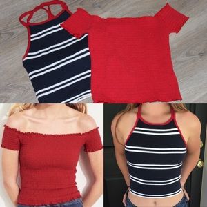 HOLLISTER TANK SET🌈